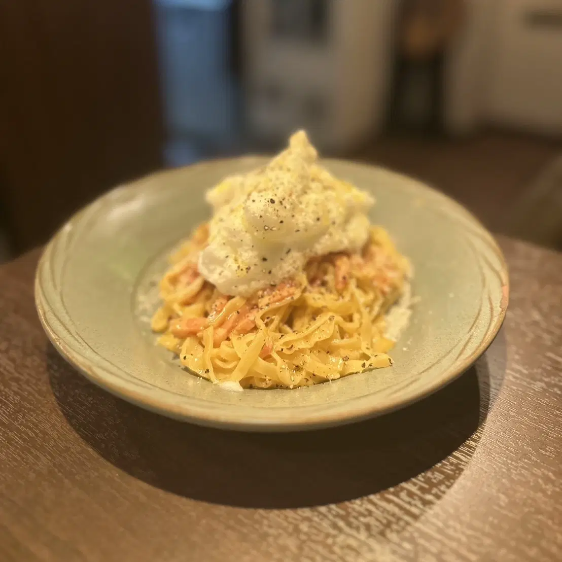 自家製パスタ（盛り付け）